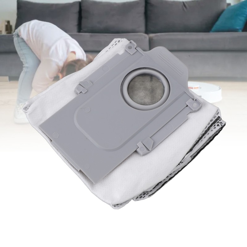 10pcs Robot Vacuum Cleaner Dust Bag Effective Filtration Dust Collection