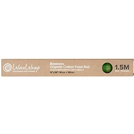 WaxWrap - Waxed Cotton Food Roll - Medium 1.5 M, 168g - Eco-Friendly& Reusable - Convenient for Custom Food Wrapping - Ideal for Sustainable Food Storage