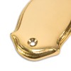 Brass Sign with Your Engraving - 86 x 48mm Oval