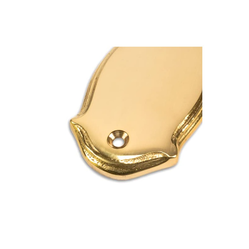 Brass Sign with Your Engraving - 86 x 48mm Oval