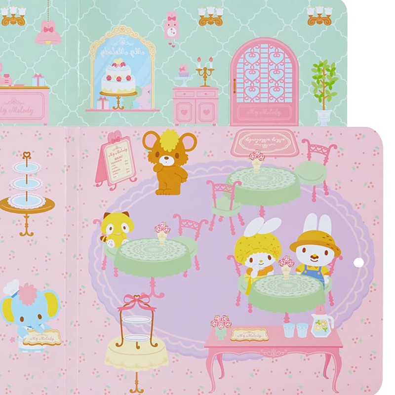 Sanrio 223387 My Melody Play Sticker Set