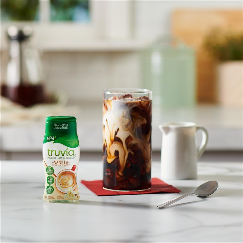 Truvia Zero-Calorie Liquid Sweetener from the Stevia Leaf, Vanilla Flavor,