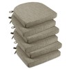 downluxe Indoor Chair Cushions for Dining Chairs, Soft and Comfortable