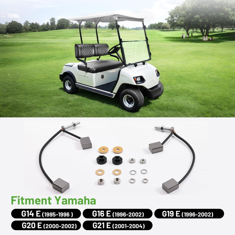 10L0L Golf Cart HITACHI Motor Brush Kit for Yamaha DM430-06,