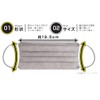 Fuji Kogyo Gray Mask, Pack of 30