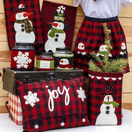 The Whole Country Caboodle Joyful Snow Flakes Pattern by The Whole Country Caboodle