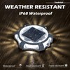 Siedinlar Solar Deck Lights Outdoor 2 Modes LED Dock Driveway