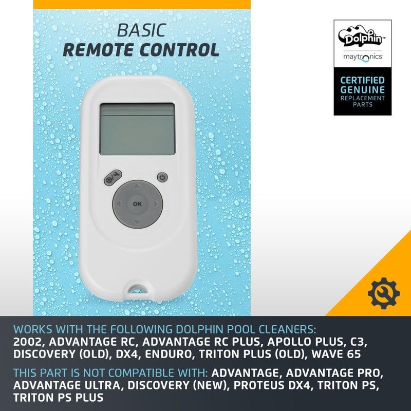Dolphin Genuine Replacement Part — Basic Remote Control — Total