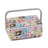 Hobby Gift Sewing Box, Small, Rectangular, Sewing Machines