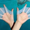 Swimming Webbed Finger Paddles (Pair) - L L 5ea
