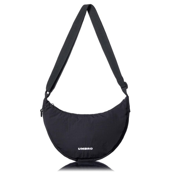 Umbro Crescent Shaped Mini Shoulder Bag, Soft, Lightweight, Nylon, Sonny