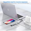 JESWO 7 en 1 HUB USB C para MacBook ProAirNeo,