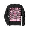 Sistersaurus Trex Sister Tyrannosaurus Rex Dinosaur Sis Sweatshirt