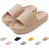 QJJQ Cozislides Bathing Shoes for Men and Women, Cloud Slippers, Super Soft, Non-Slip, Beach Slides, Slippers, Summer Mules, Bath Slippers, Flip Flops