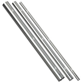 External Diameter 51mm x Internal Diameter 47.8mm Aluminium Round Tube Polished 1 Metre