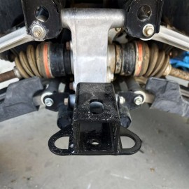 DYSO Steel 2" Rear Receiver Hitch For 03-24 Honda Rancher 420 TRX420 Rincon 650 680