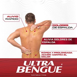 ULTRA BENGUE - Gel Sin Olor. Anestesia, alivia el dolor y desinflama.Tubo con 35g.