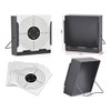 14 * 14cm Target Holder + Targets Air Rifle Pistol Pellet Trap Shooting Scope Airsoft Practice (Target Holder + 100 Targets)
