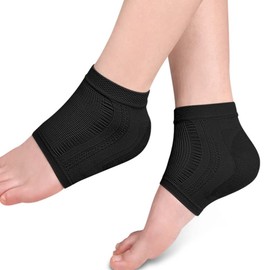 FOMIYES 2 Pairs Heel Sock Foot Socks Breathable Socks Aloe Socks Heel Protector Toeless Heel Repair Socks Heel Socks for Dry Cracked Feet Nylon Women's Portable Heel Pad