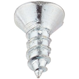 Hard-to-Find Fastener 014973474010 Phillips Flat Wood Screws, 6 x 3/8, Piece-100