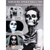 Oiomniv Halloween Make-Up Black White Set Carnival Make-Up Face Paint