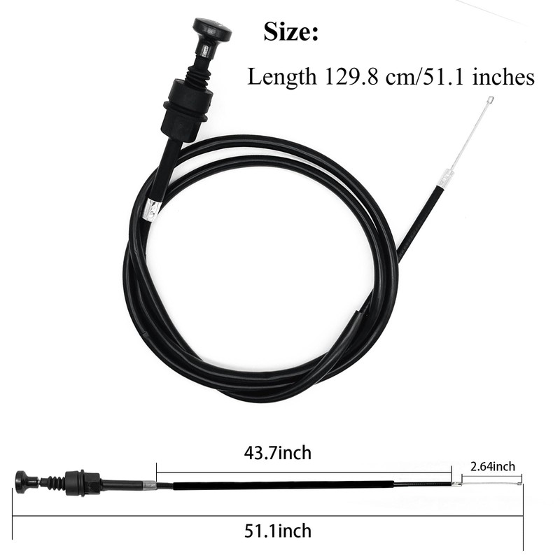 17950-HN5-671 Choke Cable for Honda Rancher 350 TRX350 TRX350FM TRX350FE