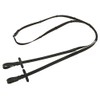 Covalliero Kerbl 3222116 Antislip Rubber Reins Full 20 mm Black/Brown