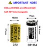 funkawa CR2 3 Volt Lithium Batteries 1000mAh, Shockli Photo Lithium