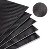 Kalolary Carbon Fiber Board, Real Carbon Fiber Sheets 0.5mm-5mm, 100%