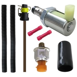 AP63417 Fuel Pressure Regulator Valve w/ICP Sensor Pigtails for 2003-2010 Ford Excursion 6.0L V8,Replaces for 1846057C1 CM-5126 HTV102 W3250216 CM-5054 by GRABOTE