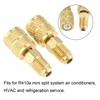 R410A Straight Swivel Adapter, R410A Mini Split Adapter 1/4‘’ SAE