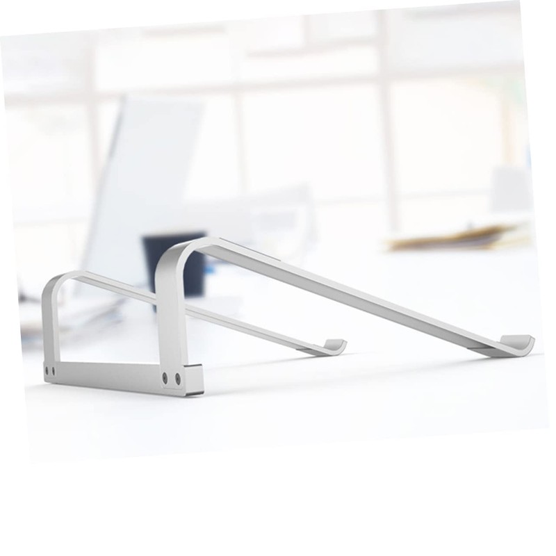 Tofficu Portable Aluminum Laptop Stand Heat Sink Base Elevated Rack