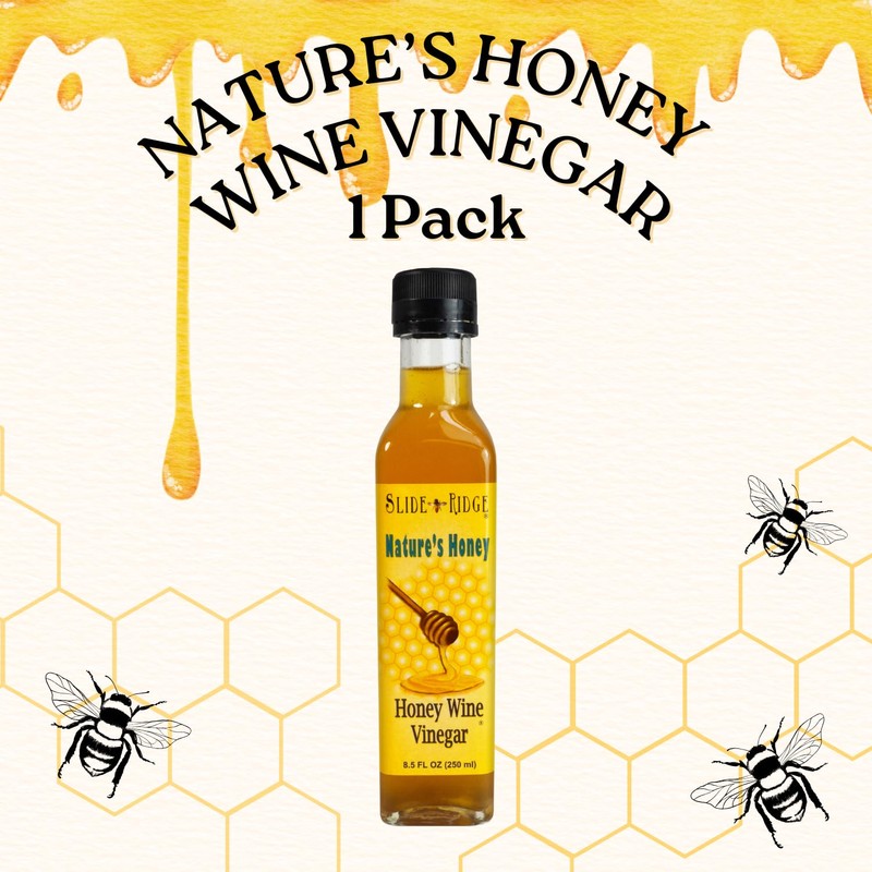 SLIDE RIDGE Honey Wine Vinegar, 8.5 FZ