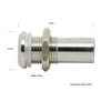 Alpinetech 6mm 1/4" Green 12V LED Metal Indicator Pilot Custom