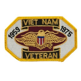 Veteran Embroidered Military Patch - Viet Vet OSFM