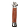 Switchblade Comb Automatic Push Button Spring Pocket Handle Folding Knife