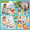Joyfresh Magnetic Foam Blocks 100pcs, Building Toys for Kids and