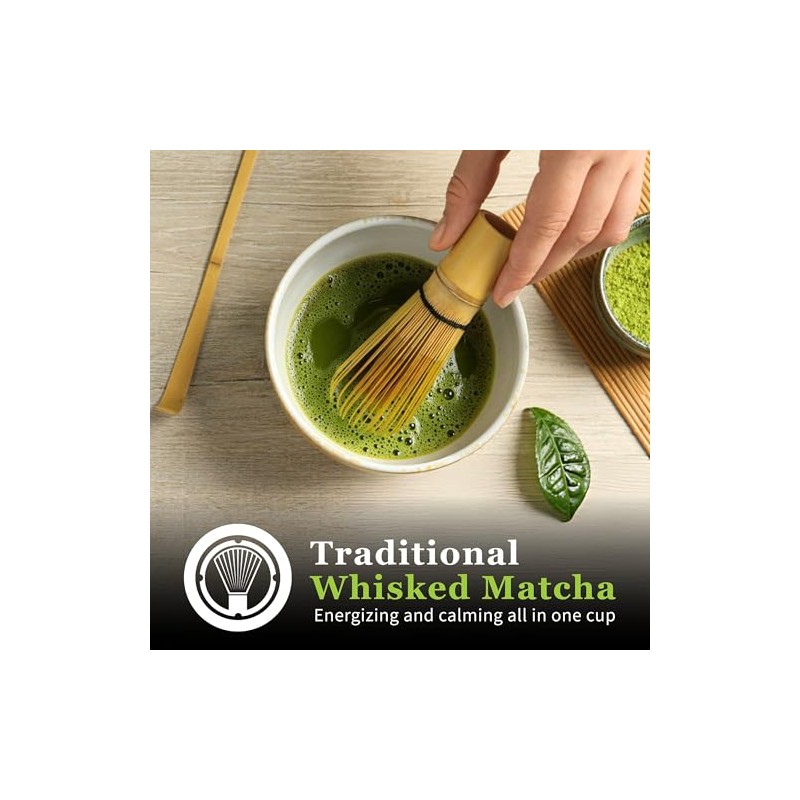 DoMatcha Organic Ceremonial Green Tea Matcha Powder - 75 Servings