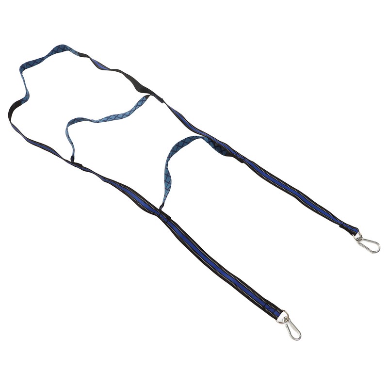 Marine Boat Rope Ladder Boarding Steps with Hooks Nylon Blue