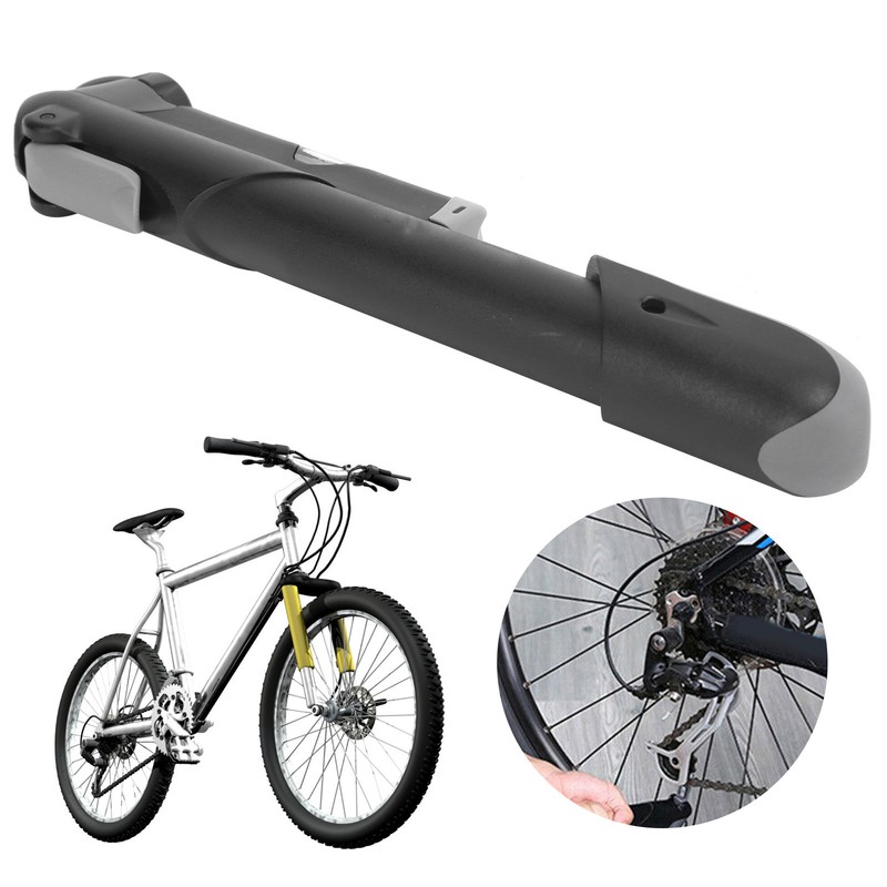 Mini Bike Pump with Pressure Gauge Portable Presta and Schrader