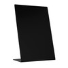 Europel A4 Portrait Black Polystyrene Chalkboard Table Display Stand for