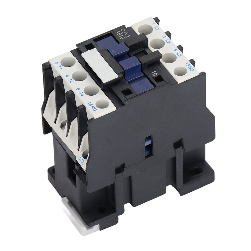 220V 18A AC Contactor Normally Open Electric Contactor Silver Alloy