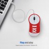 1200DPI Shoes Appearance 2.4G Wireless Charging Optical Mouse for Android