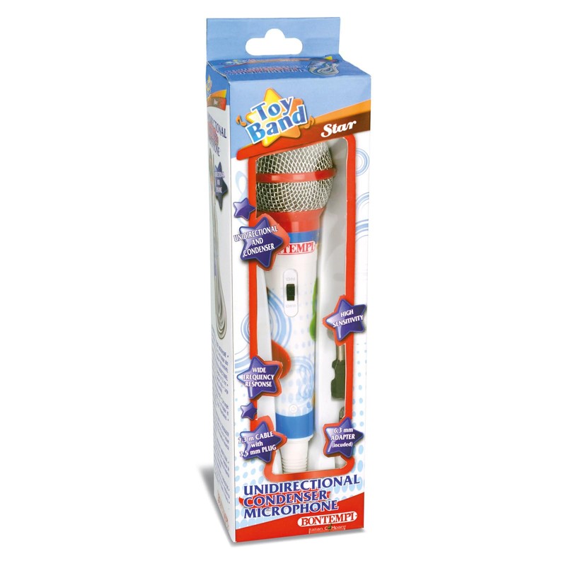 Bontempi | KeyTune Mic - Microfono Unidirezionale a Condensatore per