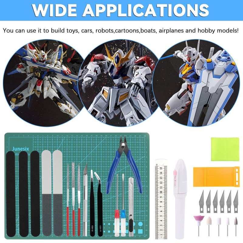 QLOUNI Model Making Tool Set Gundam Modeler Basic Tools Professional