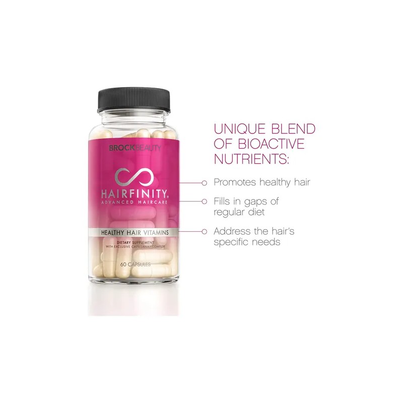Hairfinity Vitaminas Para El Cabello - Biotina 60 Ct