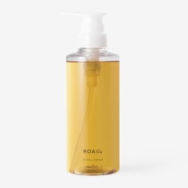 ROAliv Hair Mitsu Shampoo, 13.5 fl oz (400 ml), Dense Foam, For Moist and Shiny Hair, Organic Ingredients, Hypoallergenic, Sulfate Free