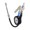 Tyre Pressure Gauge, 174PSI/12Bar Self Clamping Tire Inflator Air Compressor