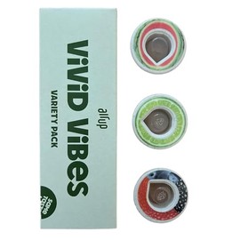 3 x Air Up Pod Original, Vivid Vibes Variety Pack, Accessories for Water Bottle, 0 Calories, Natural Flavours Flavoured Pads/Pods (Watermelon, Lime, Wild Berry)