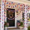 Baluue 4th of July Paper Chain, Red White and Blue